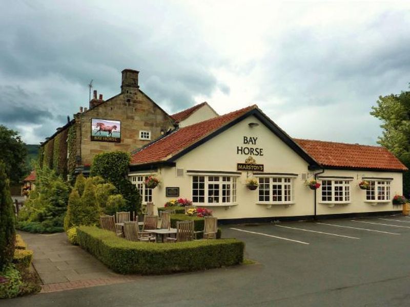 Bay Horse at Great Broughton. (Pub, External, Key). Published on 01-01-1970