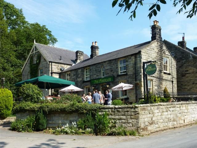 Postgate Inn at Egton Bridge. (Pub, External, Key). Published on 01-01-1970