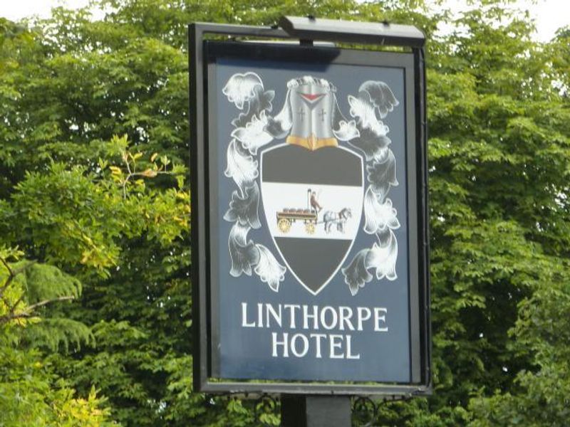 Linthorpe Hotel at Linthorpe. (Pub, Sign). Published on 01-01-1970