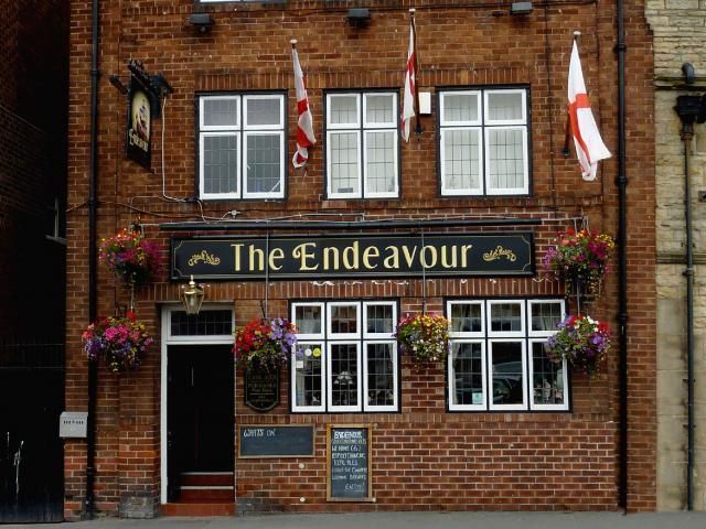 Endeavour at Whitby. (Pub, External, Key). Published on 01-01-1970