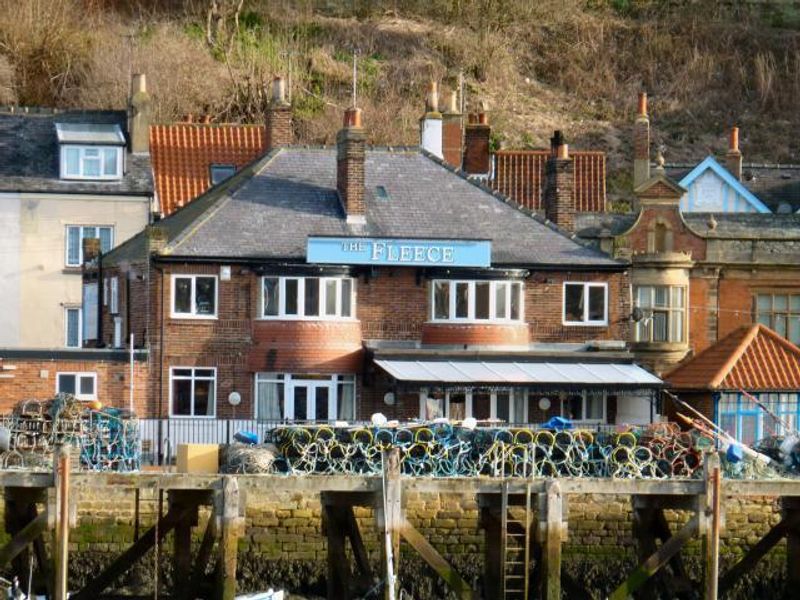 Fleece Inn at Whitby. (Pub, External, Key). Published on 01-01-1970