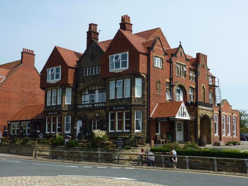 Victoria Hotel at Robin Hood's Bay. (Pub, External, Key). Published on 01-01-1970