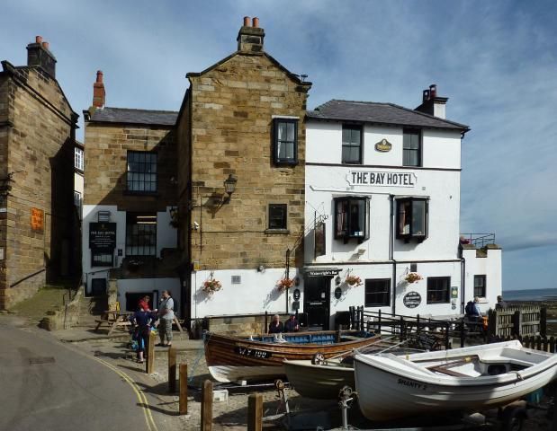 Bay Hotel at Robin Hood's Bay. (Pub, External, Key). Published on 01-01-1970