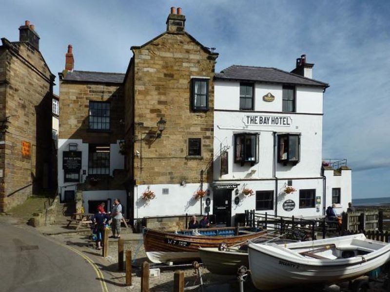 Bay Hotel at Robin Hood's Bay. (Pub, External, Key). Published on 01-01-1970