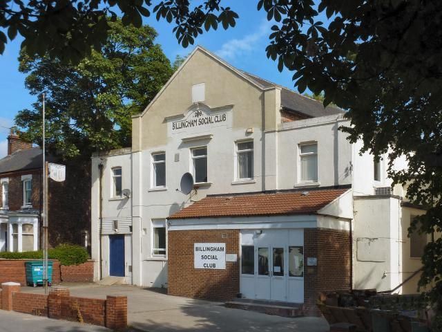 Billingham Social Club at Billingham. (Pub, External, Key). Published on 01-01-1970