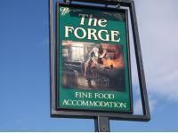 Pub sign for Forge, Aislaby. (Pub, Sign, Key). Published on 01-01-1970