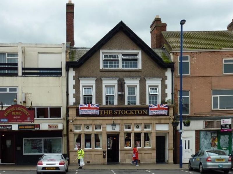 Stockton at Redcar. (Pub, External, Key). Published on 01-01-1970