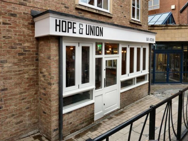 Hope & Union at Stockton-on-Tees. (Pub, External). Published on 01-01-1970