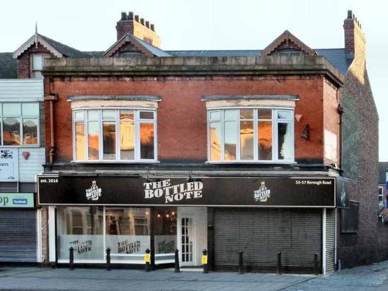 Bottled Note at Middlesbrough. (Pub, External). Published on 01-01-1970 