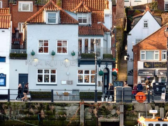Marine Hotel at Whitby. (Pub, External). Published on 01-01-1970