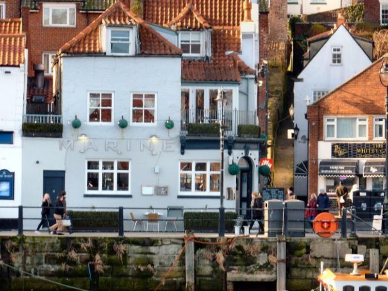 Marine Hotel at Whitby. (Pub, External). Published on 01-01-1970