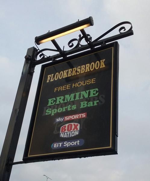 Pub sign. (Sign). Published on 21-09-2015