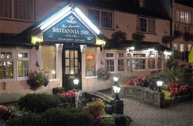 Britannia Inn at night. (Pub, External). Published on 02-09-2013