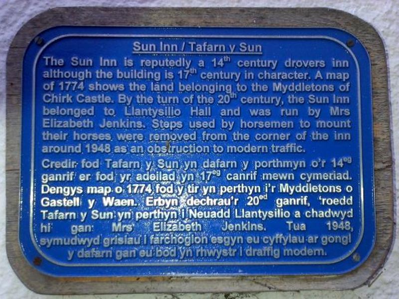 Pub plaque. (Sign). Published on 26-08-2014