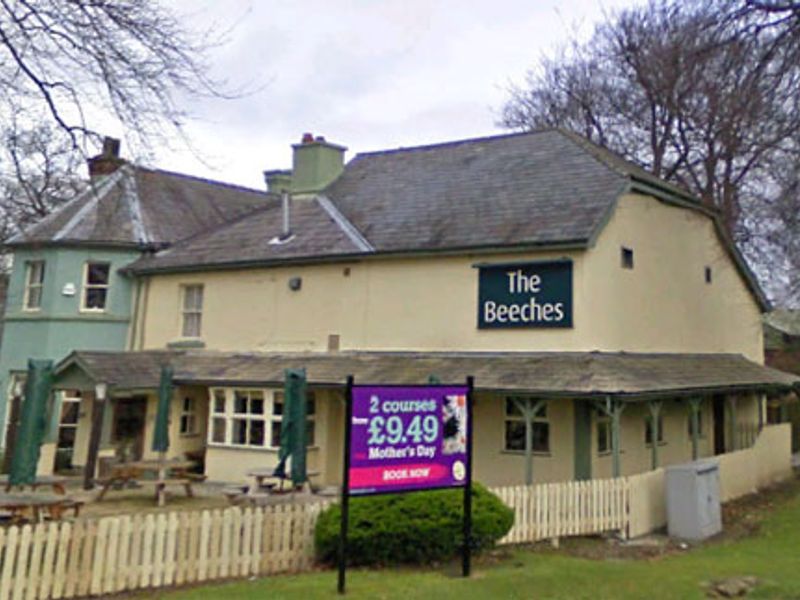 Beeches -Gresford. (Pub, External, Key). Published on 03-04-2013 