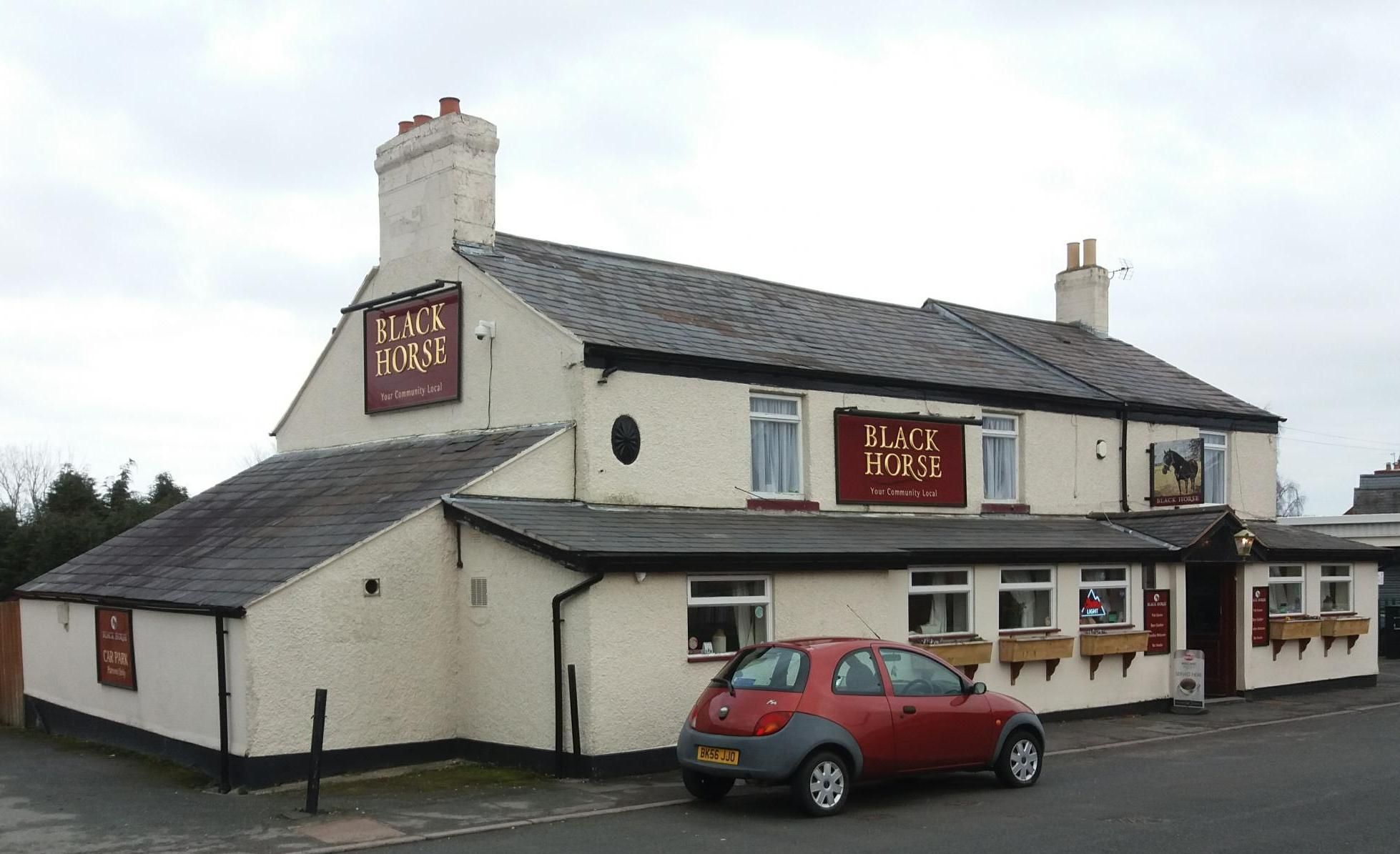 Black Horse. (Pub, External, Key). Published on 12-03-2018