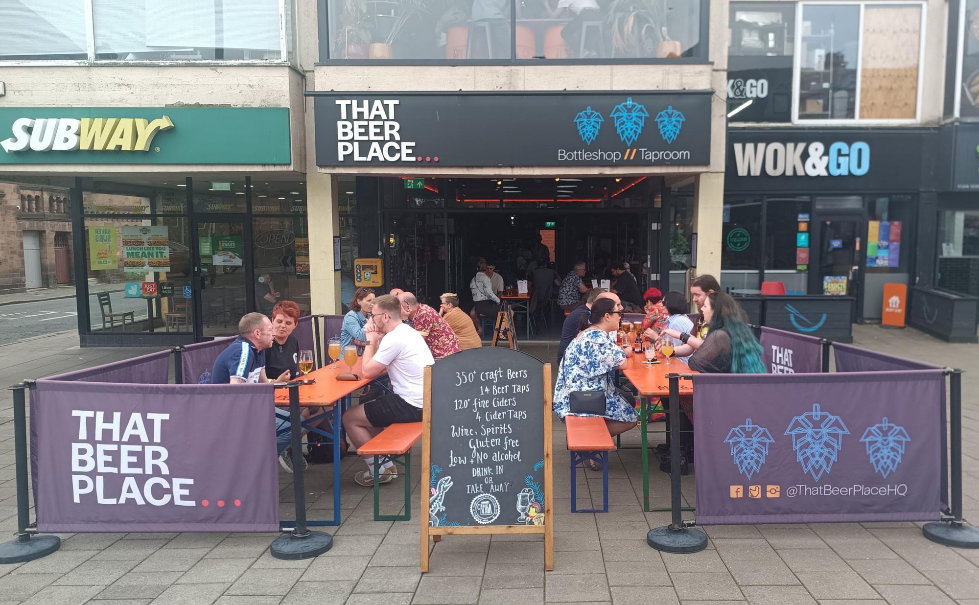 That Beer Place Outside View 2024. (Pub, External, Bar, Key). Published on 12-06-2024