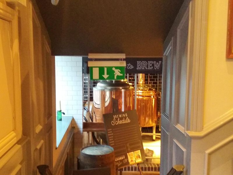 Brewery entrance. (Brewery). Published on 01-10-2016