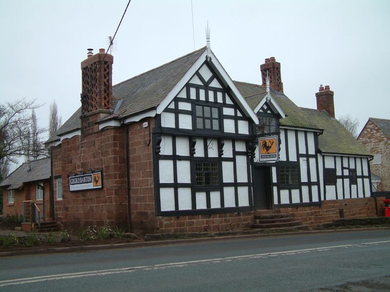 Cock O'Barton - Barton. (Pub, External). Published on 29-01-2013