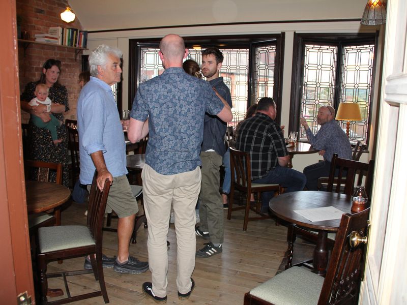 The Jolly Gardeners Main Upstairs Room. (Pub, Restaurant, Customers). Published on 09-08-2025 
