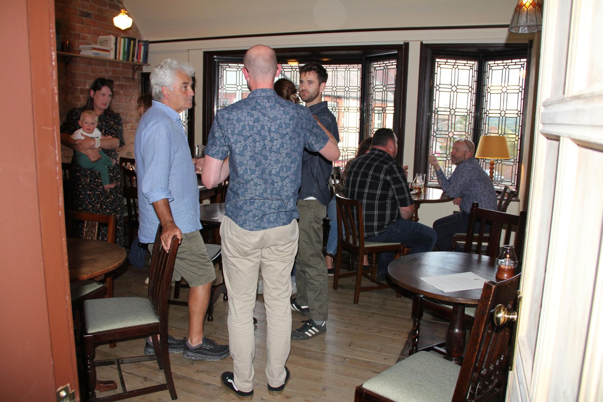 The Jolly Gardeners Main Upstairs Room. (Pub, Restaurant, Customers). Published on 09-08-2025