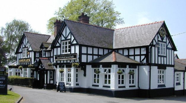 Egerton Arms - Broxton. (Pub, External). Published on 29-01-2013