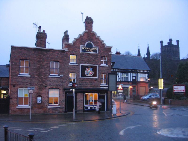 Oddfellows Arms - Chester. (Pub, External). Published on 29-11-2012