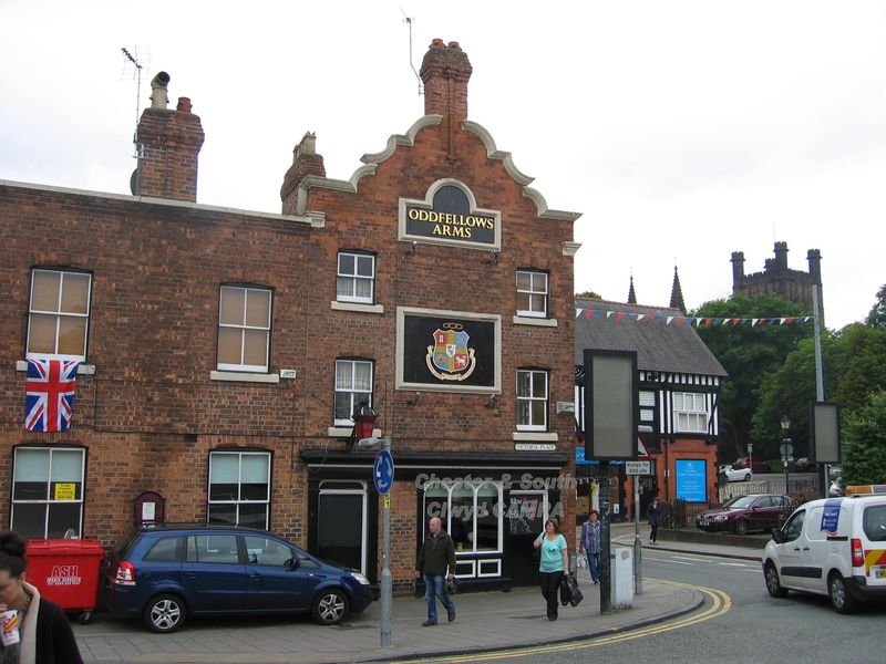 Oddfellows Arms - Chester. (Pub, External). Published on 29-11-2012 
