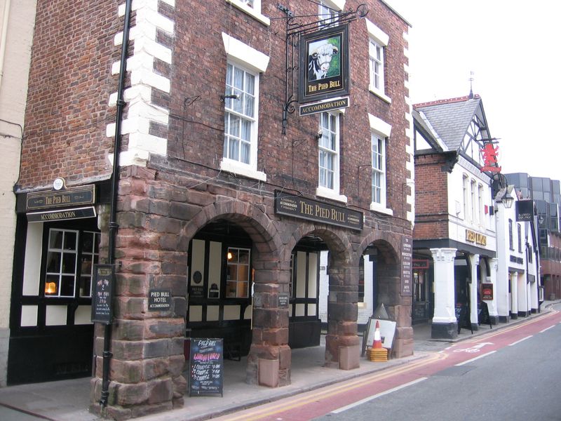 Pied Bull - Chester. (Pub, External, Key). Published on 29-11-2012