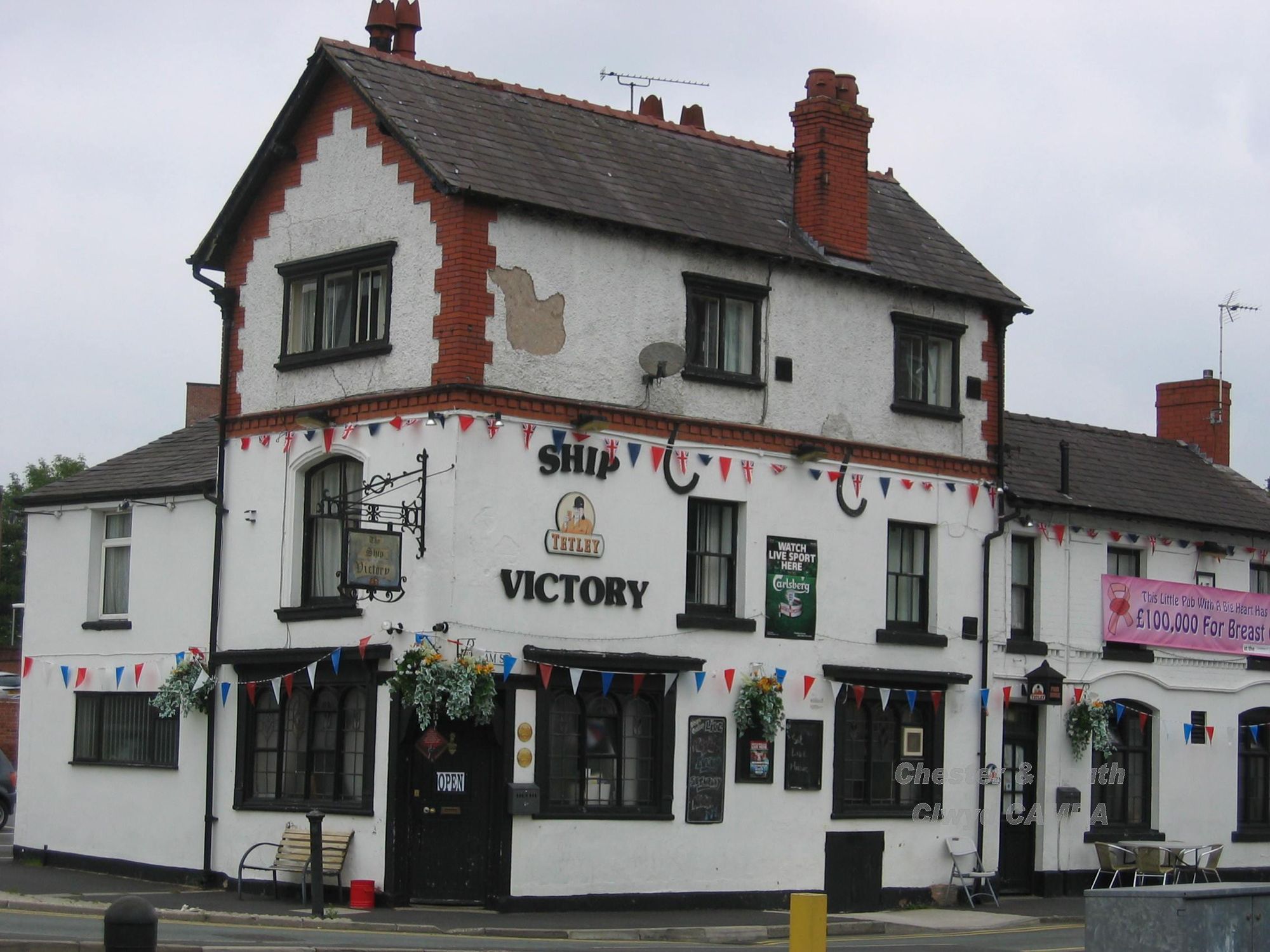 Ship Victory - Chester. (Pub, External). Published on 29-11-2012