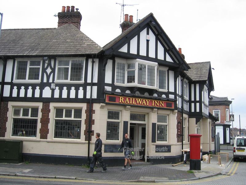 Railway - Chester. (Pub, External). Published on 03-01-2013