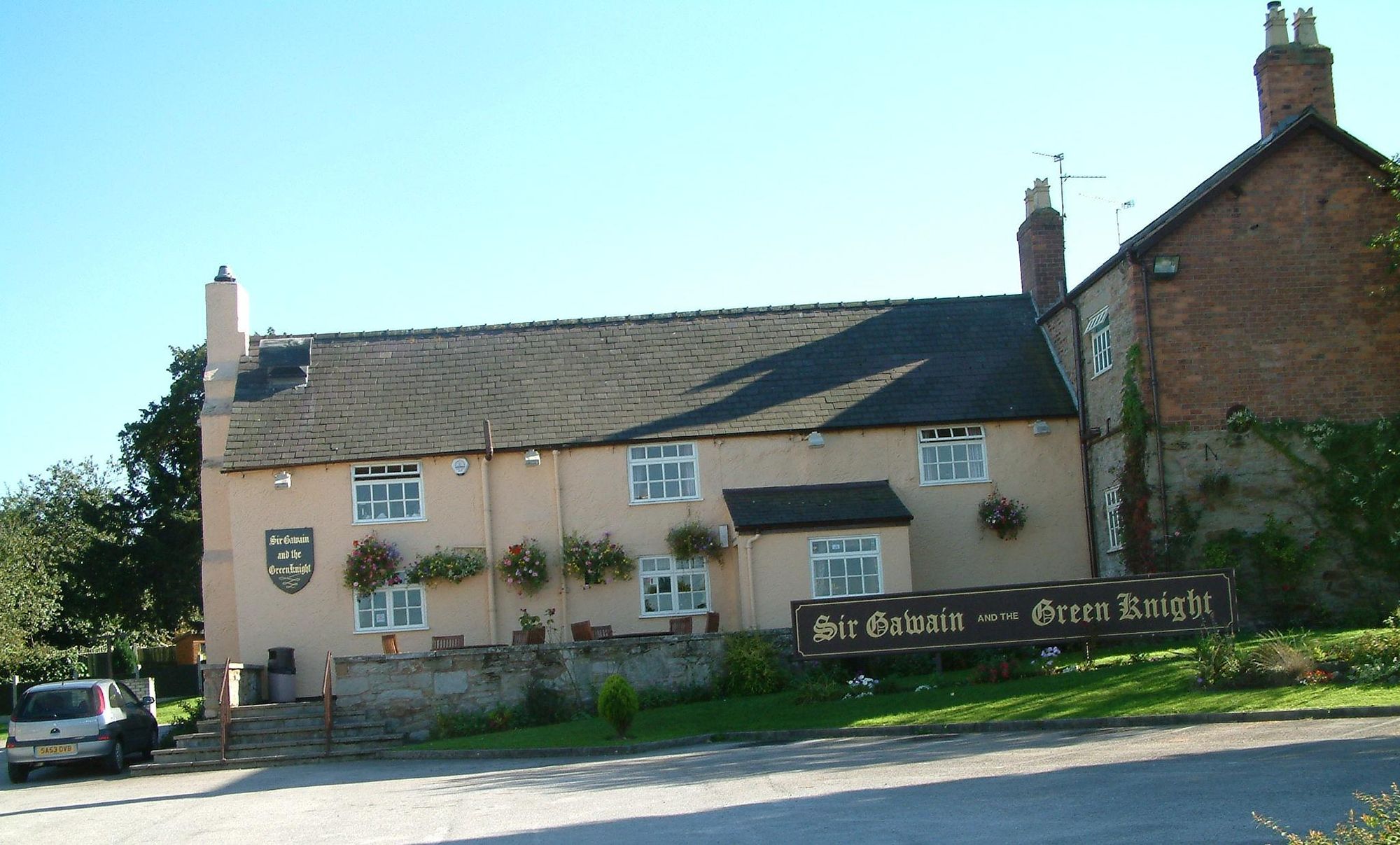 Sir Gawain & the Green Knight - Connah's Quay. (Pub, External). Published on 04-03-2013