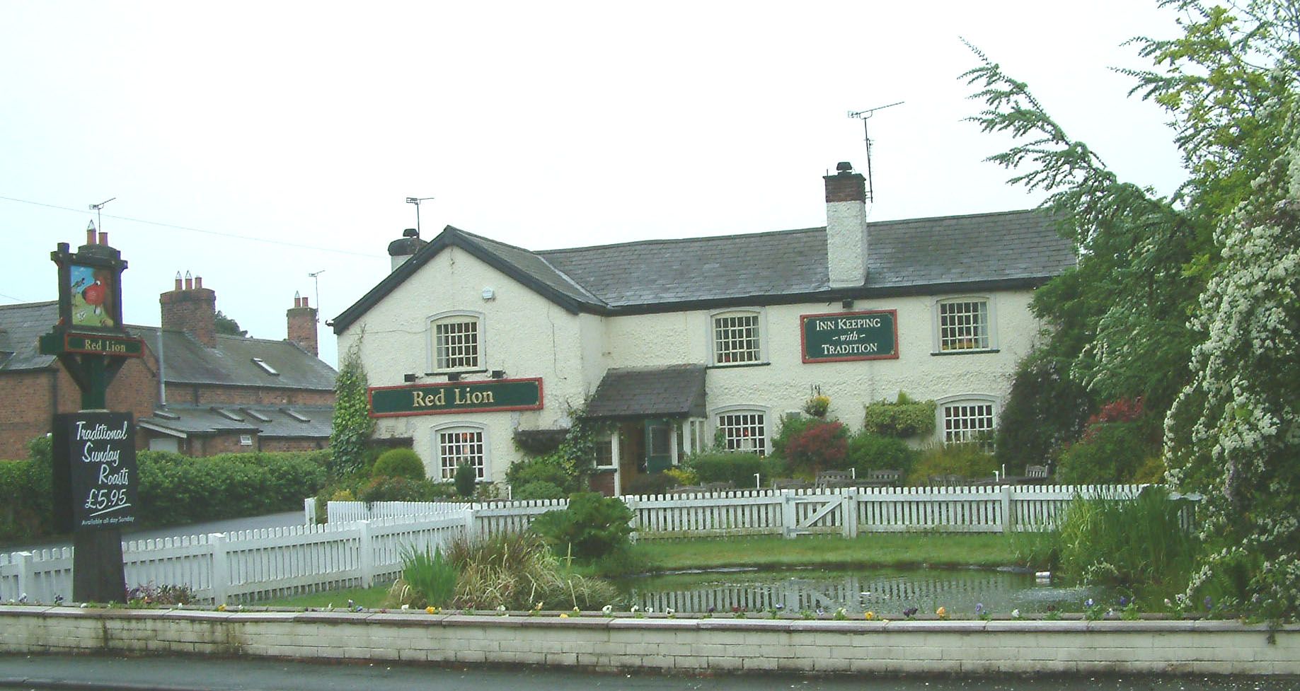 Red Lion - Dodleston. (Pub, External). Published on 04-03-2013