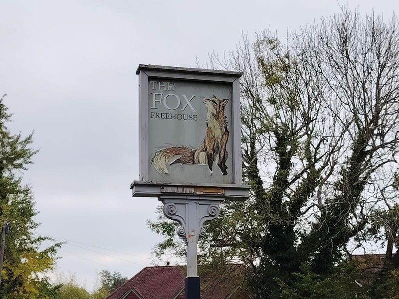 Fox, Coulsdon Common. (External, Sign). Published on 11-10-2025 