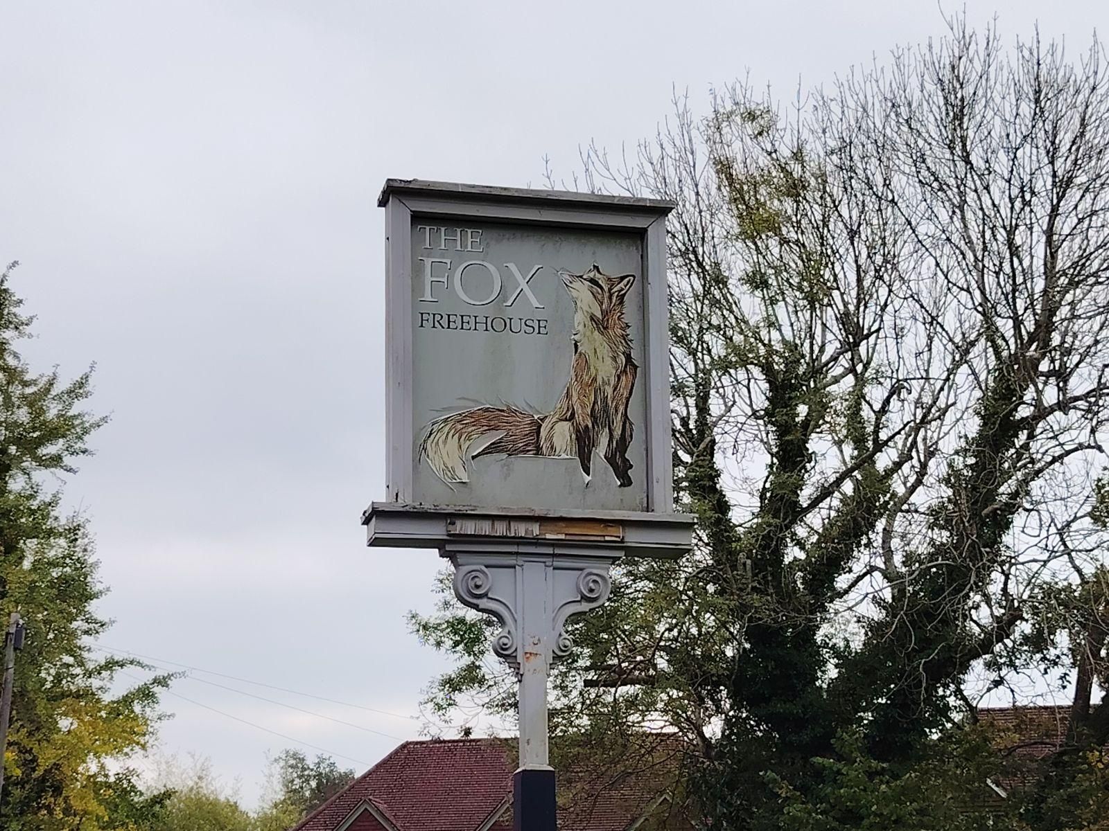 Fox, Coulsdon Common. (External, Sign). Published on 11-10-2025
