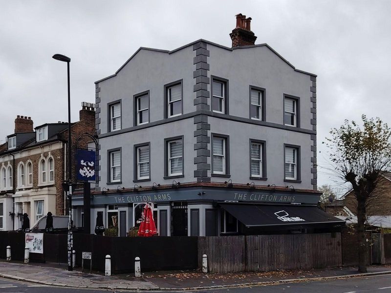 Clifton Arms, South Norwood. (Pub, External). Published on 11-11-2025 