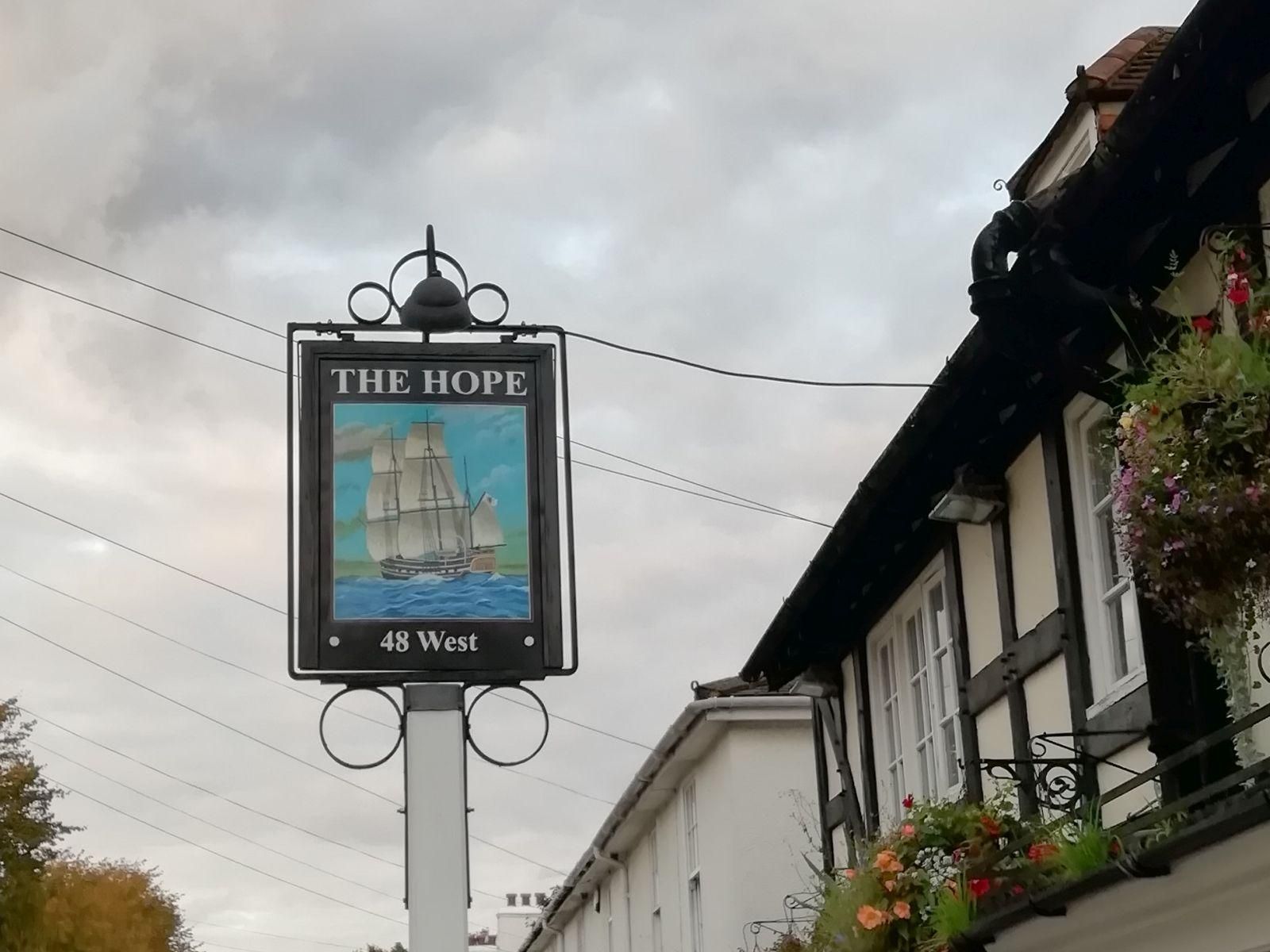 Hope Carshalton. (External, Sign). Published on 18-10-2024