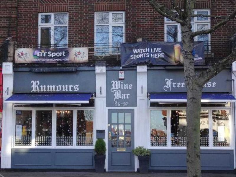 Rumours, Worcester Park. (Pub, External, Key). Published on 26-12-2014