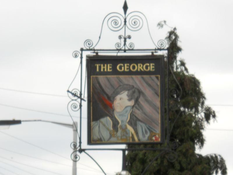 The George (Canterbury Rd) - sign. (Pub, Sign). Published on 06-05-2024