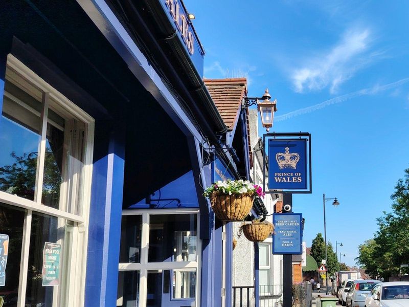 Prince of Wales, Cheam. (External, Sign). Published on 19-06-2026 