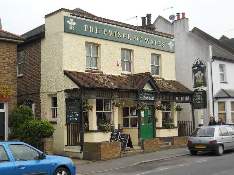 Prince of Wales, Cheam. (Pub, External, Key). Published on 15-09-2014