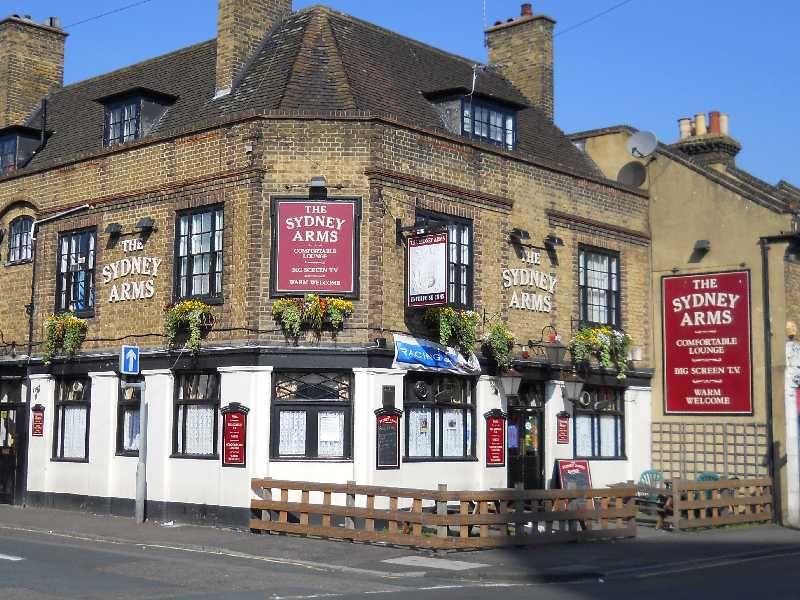 Sydney Arms, Sutton. (Pub, External, Key). Published on 15-09-2014
