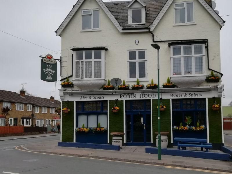 Robin Hood, Sutton. (Pub, External, Key). Published on 05-04-2019 