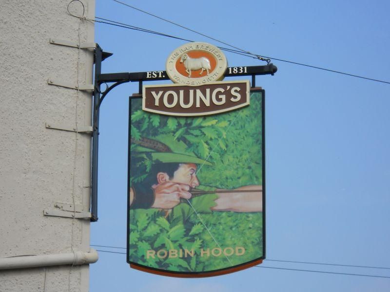 Robin Hood - sign. (Pub, Sign). Published on 06-05-2024