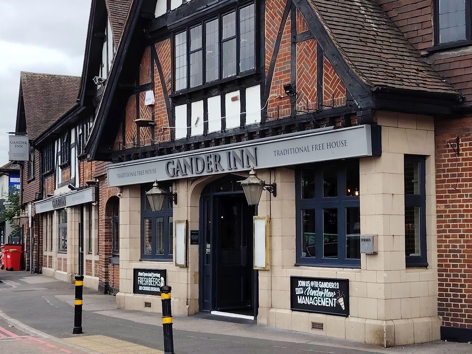 Gander Inn, West Sutton. (Pub, External, Key). Published on 20-08-2025