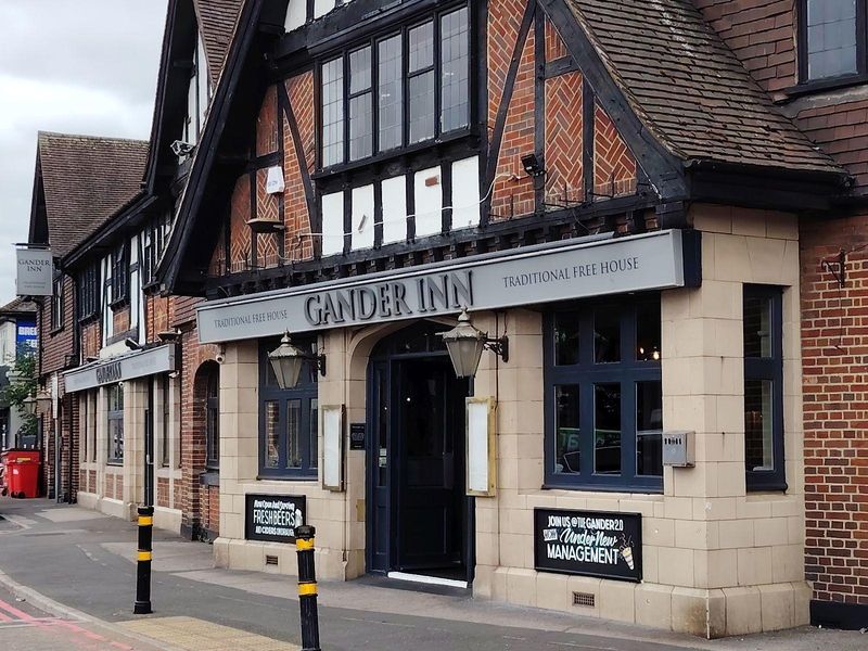 Gander Inn, West Sutton. (Pub, External, Key). Published on 20-08-2025