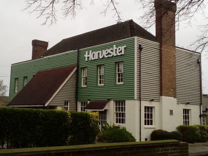 Plough (Harvester), Sutton. (Pub, External, Key). Published on 06-05-2024