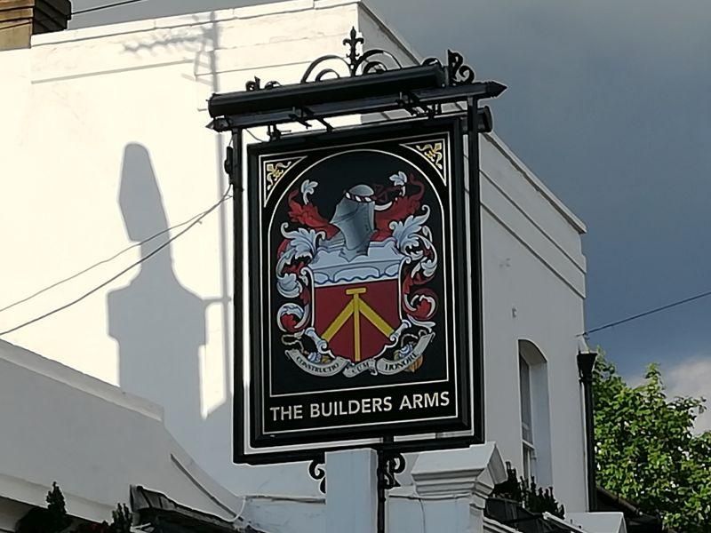 Builders Arms - sign. (Pub, Sign). Published on 05-05-2024