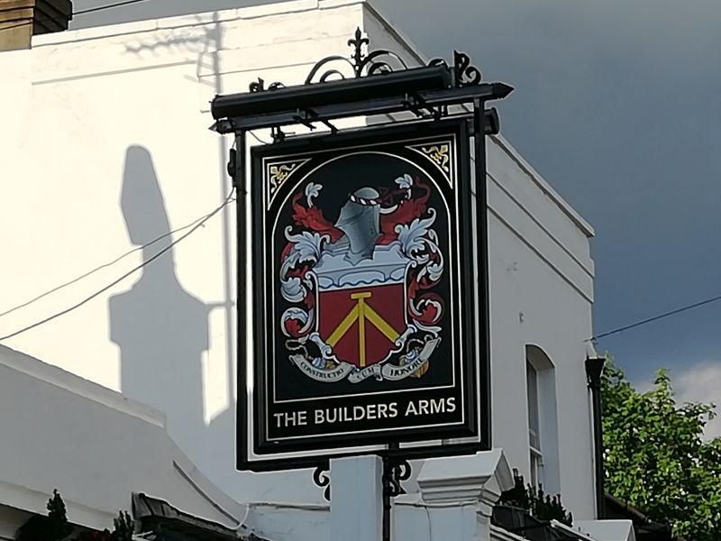 Builders Arms - sign. (Pub, Sign). Published on 05-05-2024 