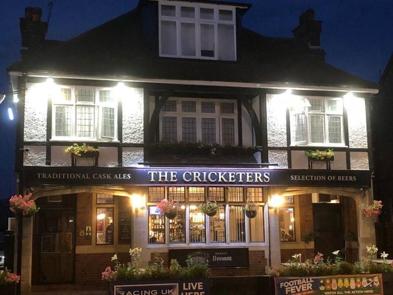 Cricketers, Shirley Rd, Addiscombe. (Pub, External, Key). Published on 01-08-2018